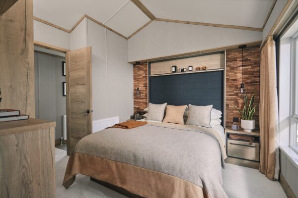 ABI Westwood for sale - Maes Mynan Park - Acorn Leisure Holiday Parks - Main bedroom
