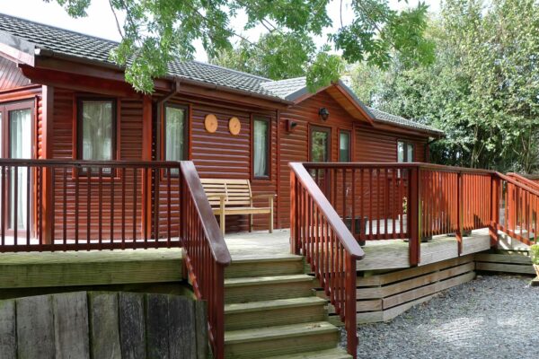 Chalets at Misty Waters Holiday Park, North Wales