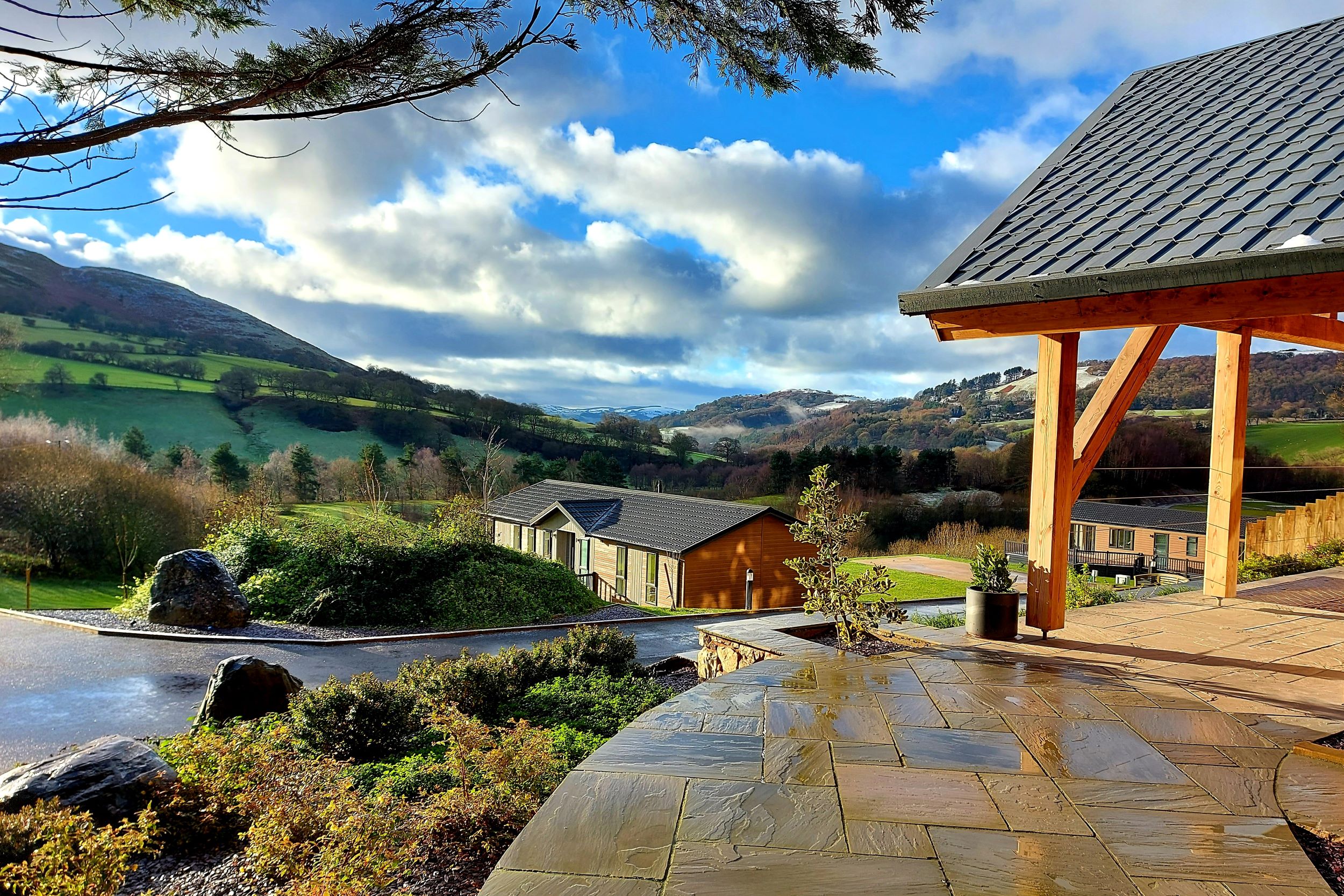 Introducing two luxury lodges for sale at Maes Mynan Park in North Wales.