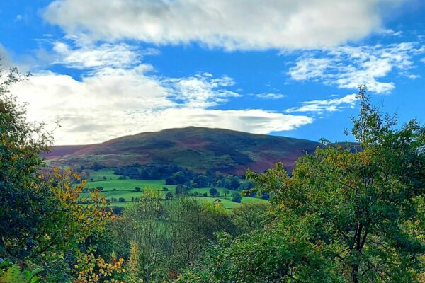 View of Moel Y Parc | Clwydian Range from Maes Mynan Holiday Park - North Wales
