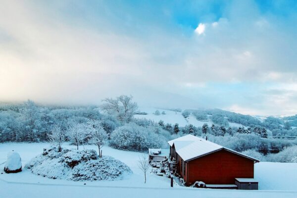 Winter | Maes Mynan Park | Snowy Countryside Scenes | North Wales