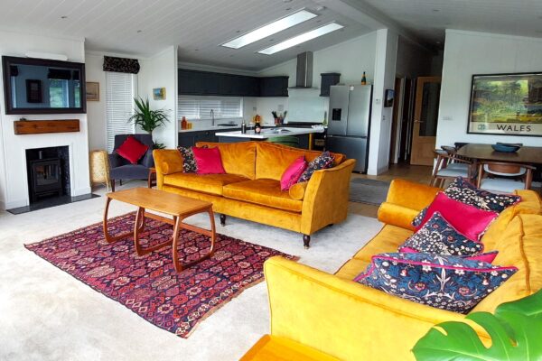 Luxury holiday lodge interior Maes Mynan Park | North Wales Holiday Lodges | Bespoke options available