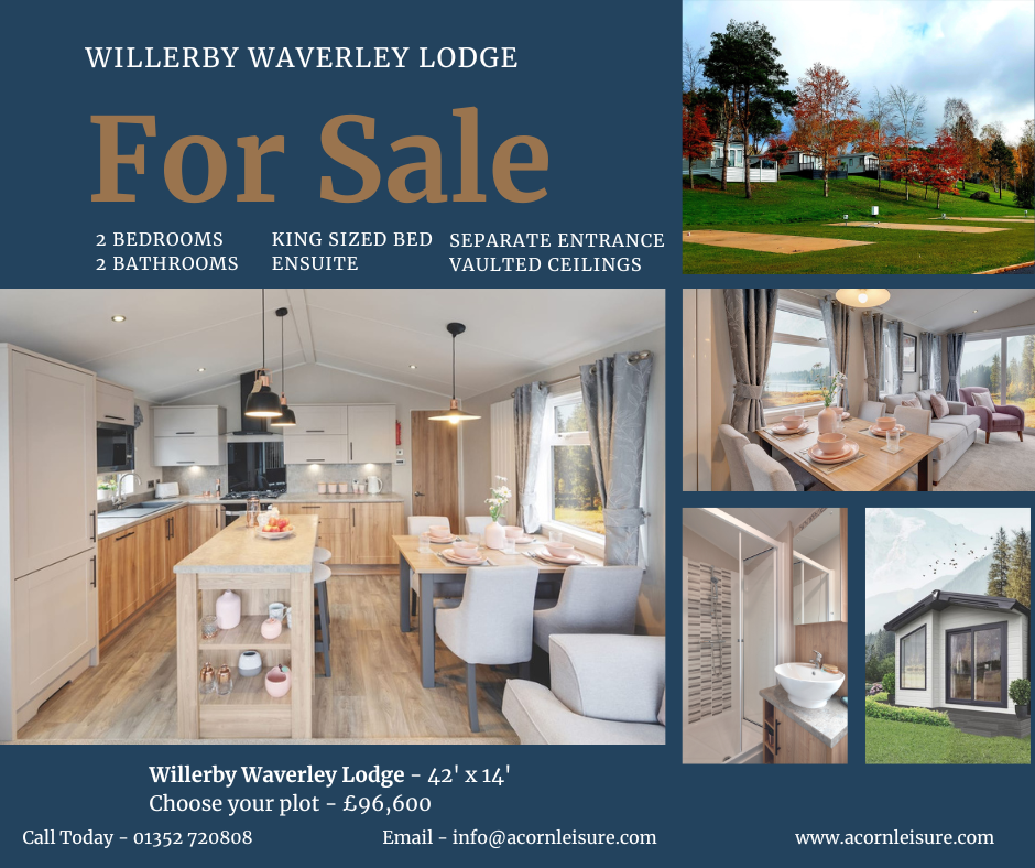 Wilerby Waverley Lodge For Sale at Maes Mynan Holiday Park In North Wales