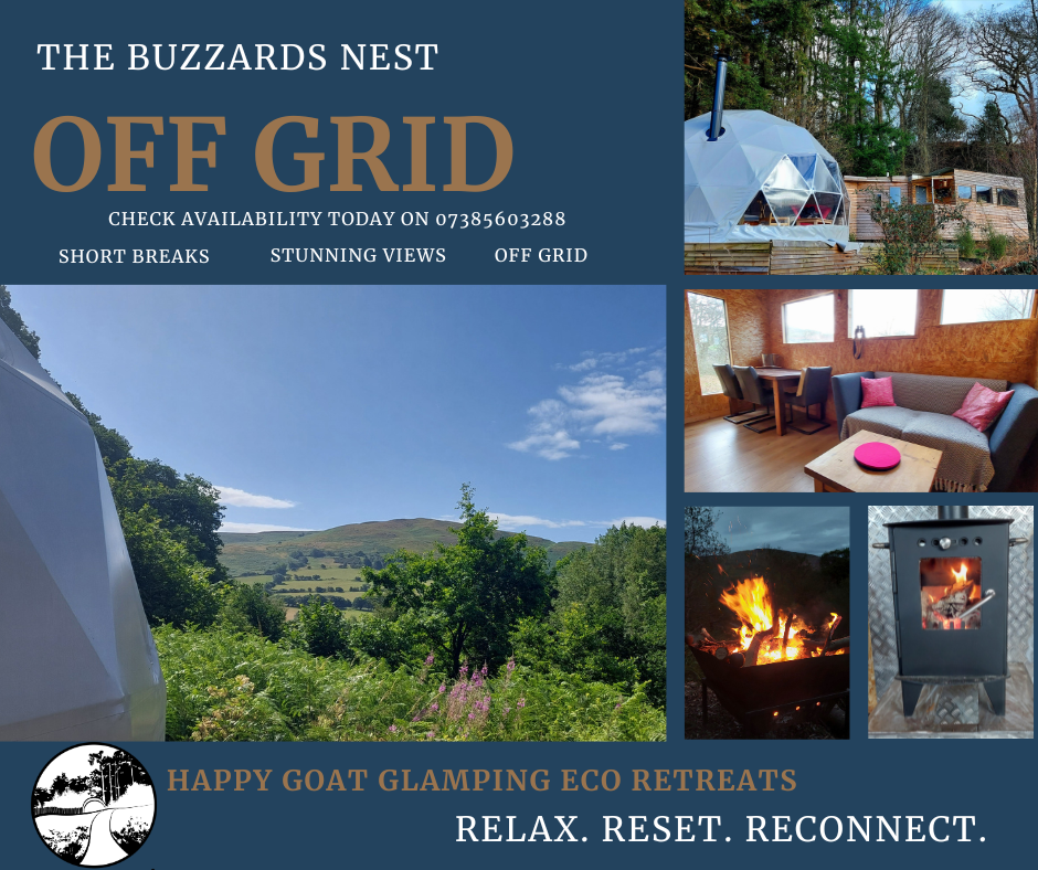 eco retreat North wales | the buzzards nest | off grid glamping