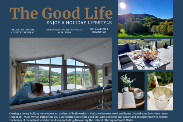The Good life | holiday homes for sale | holiday living | North Wales Holiday Homes for sale
