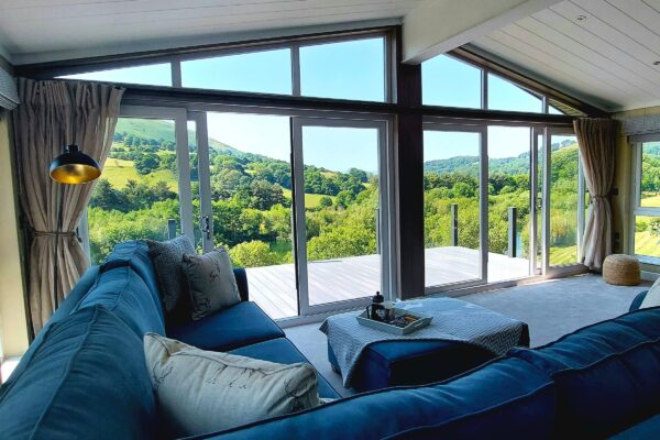 Countryside & Lakeside views from Maes Mynan Park Lodges | Lodges for sale | North Wales | Acorn Leisure Holiday Parks