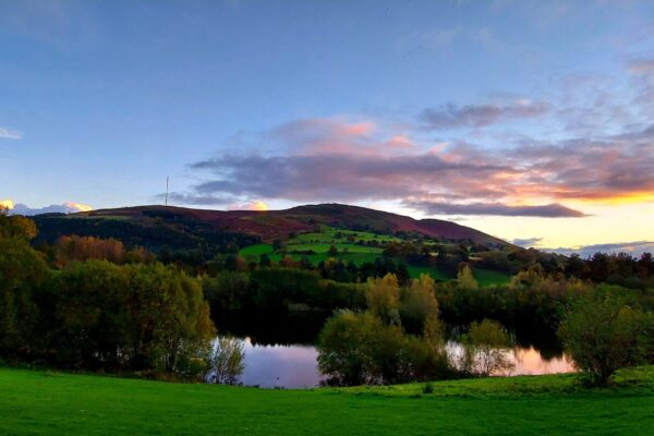 Maes Mynan Holiday Park-view from Maes Mynan Lodge