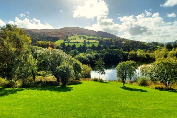 Overlooking the Clwydian Range from Maes Mynan Lodge Park | Holiday Lodges For Sale | North Wales