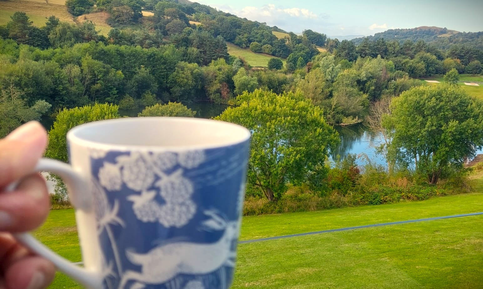 Relax and take in the views at Maes Mynan Holiday Park