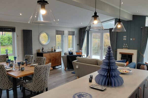 Blue Willow Lodge For Sale at Maes Mynan - luxury holiday home