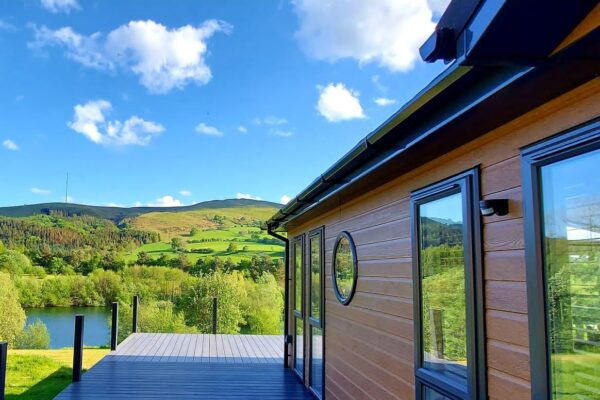 stunning plot at maes mynan park - blue willow lodge