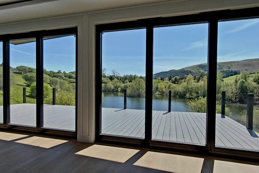 Countryside holiday home at Maes Mynan Park - stunning lakeside views in North Wales